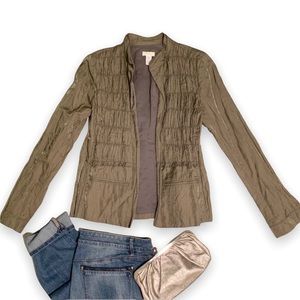 VERY UNIQUE OLIVE GREEN JACKET